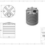 12,000 Litre Water Tank, Non-Potable