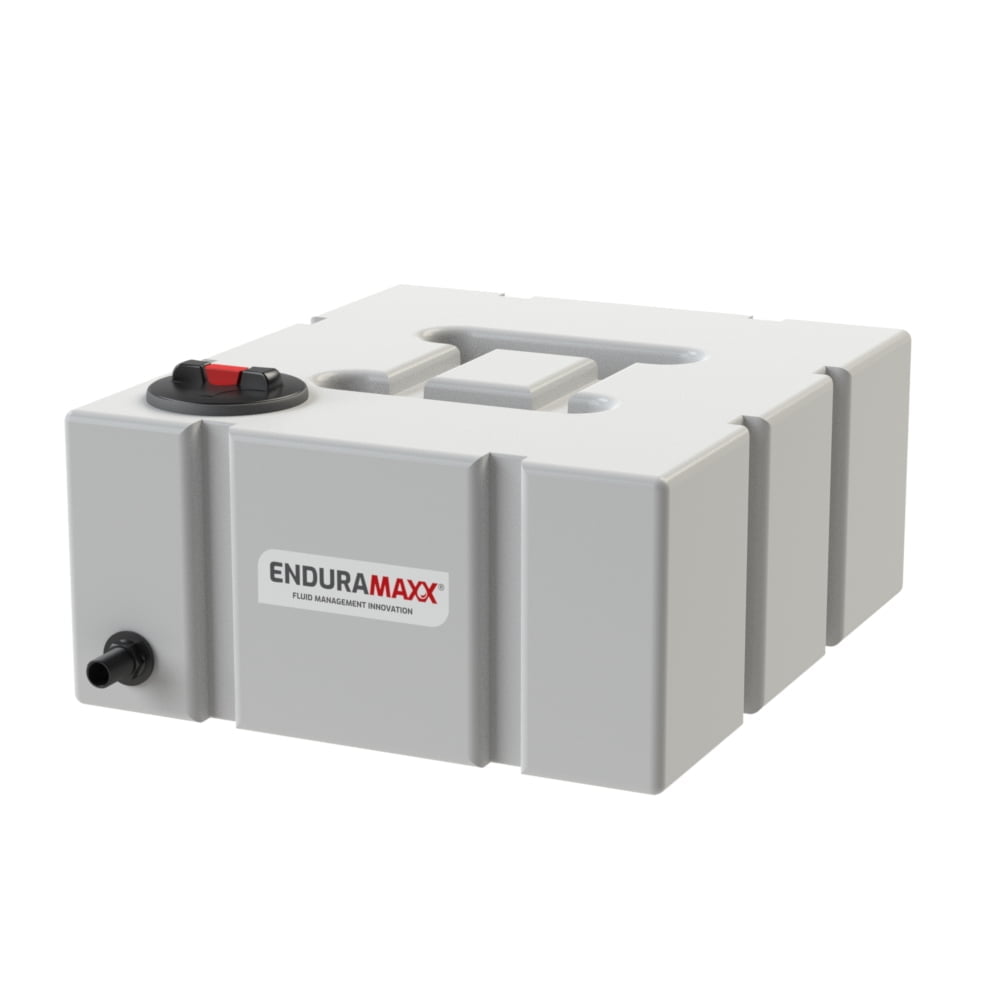 500 Litre Baffled Water Tank, Flat