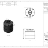 1,250 Litre Water Tank, Non-Potable